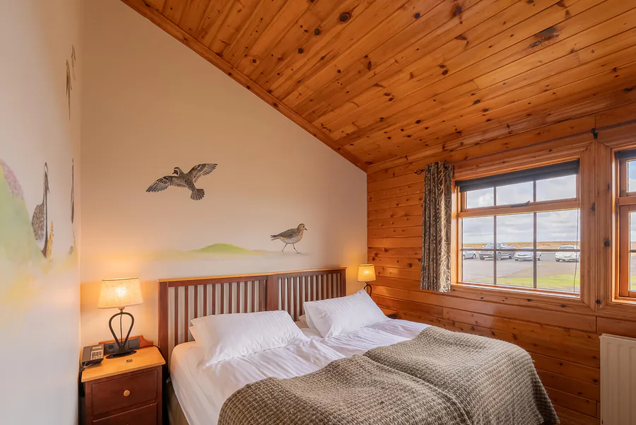 Twin bedroom at Hotel Rangá